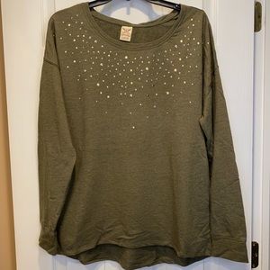 Faded Glory Long Sleeve Top